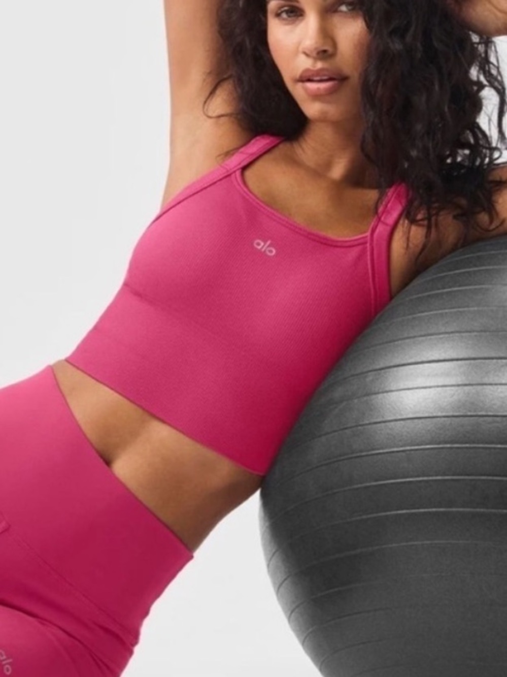 Alo Seamless Ribbed Favorite Bra Tank